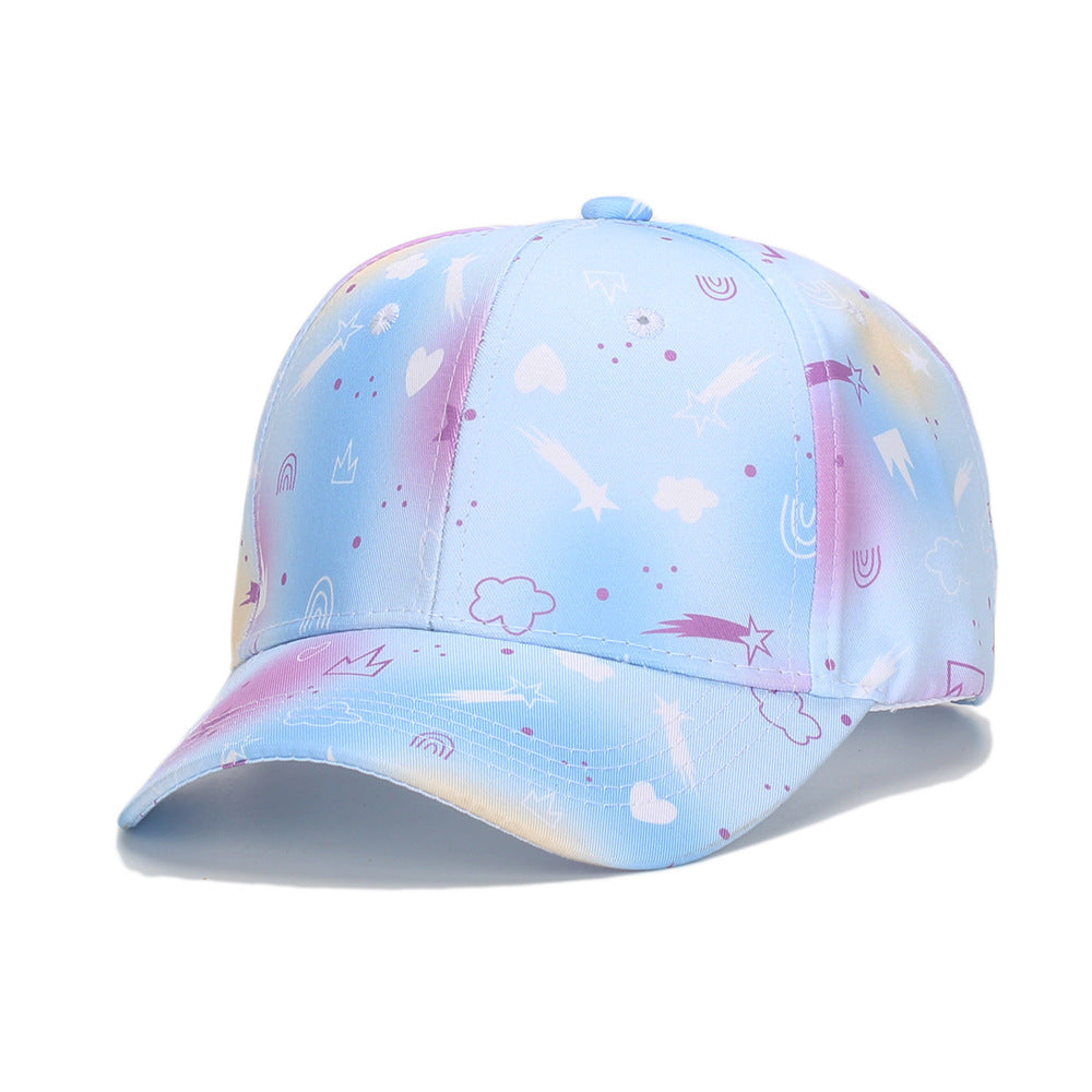 Wholesale Kids Fashion Colorful Tie-Dye Hat